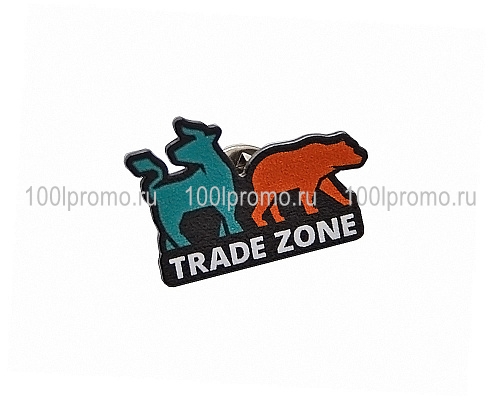 Значок TRADE ZONE - превью Значок TRADE ZONE - уменьшенное фото