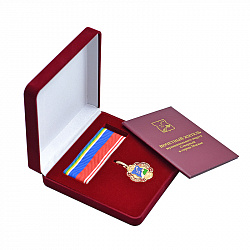 Футляр для упаковки медали и удостоверения СЕВЕРНЫЙ - уменьшенное фото