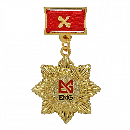 Медаль на колодке EMG - уменьшенное фото