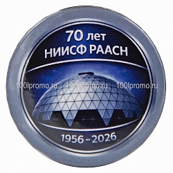 Значок 70лет НИИ РААСН - уменьшенное фото